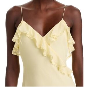 Love Shack Fancy Rialto Ruffle Trim Dress